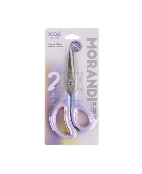 SOFT HANDLE SCISSOR 7INCH XD-238