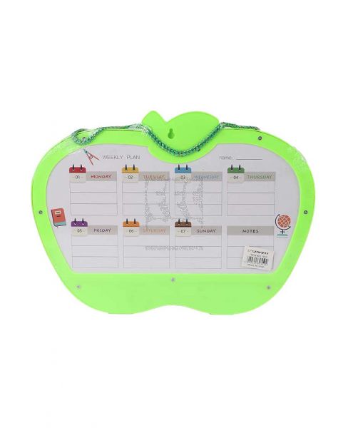 VSMART APPLE SHAPE PVC WHITE BOARD 550