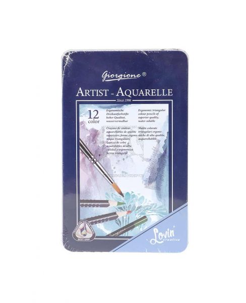 GIORGIONE AQUARELLE WATER COLOUR PENCIL 12PCS G-SR12