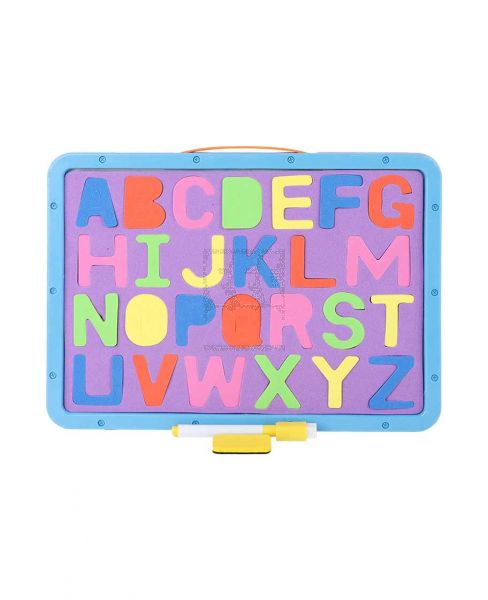 WHITE BOARD WITH FOAM LETTERS 20X30CM 005-2/005-1