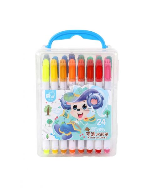MINI COLOUR PEN 24PCS ZS-206-24