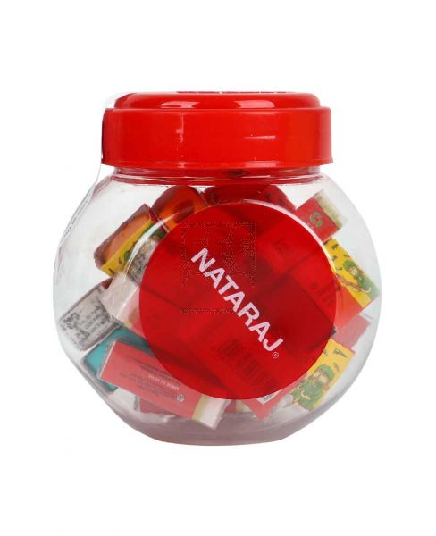 NATARAJ ERASER SHARPENER JAR 20PCS 288951036