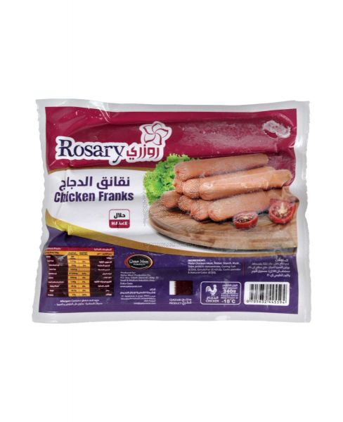 ROSARY CHICKEN FRANKS 340GM