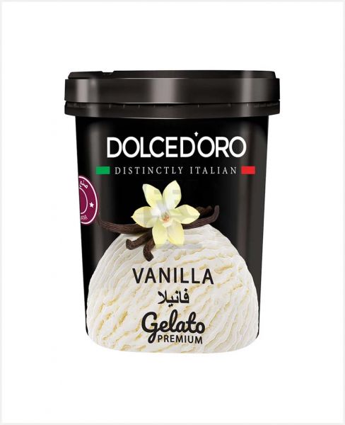 DOLCEDORO VANILLA ICE CREAM 500ML