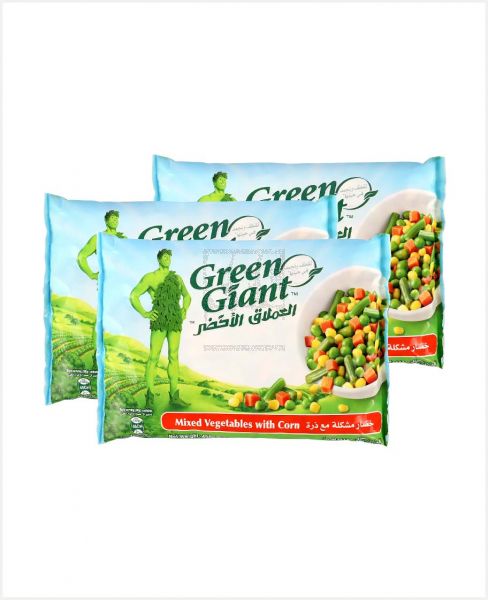 GREEN GIANT MIX VEGETABLE WITH CORN 450GM 2+1FREE