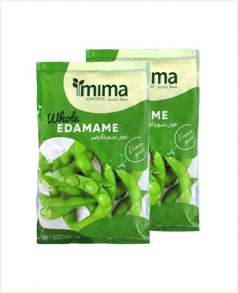 MIMA GARDENS FROZEN WHOLE EDAMAME 2X454GM PROMO