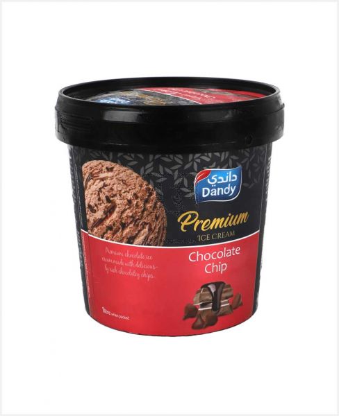 DANDY ICE CREAM PREMIUM CHOCOLATE CHIPS 1LTR