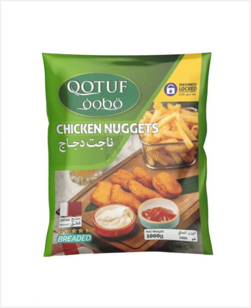 QOTUF BREADED CHICKEN NUGGETS 1000GM