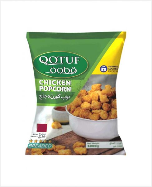 QOTUF BREADED CHICKEN POPCORN 1000GM