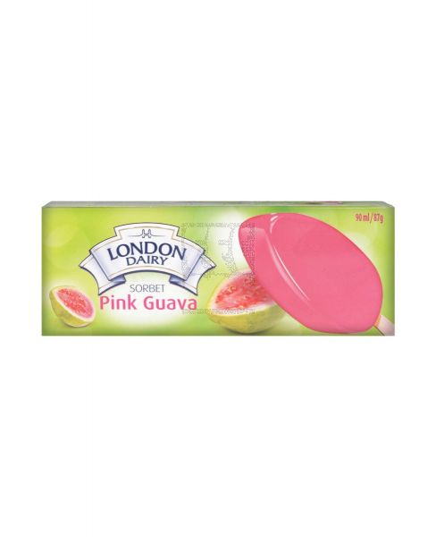 LONDON DAIRY PINK GUAVA SORBETS STICK 90ML