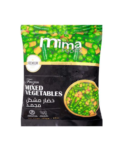 MIMA FOODS FROZEN MIXED VEGETABLES 400GM