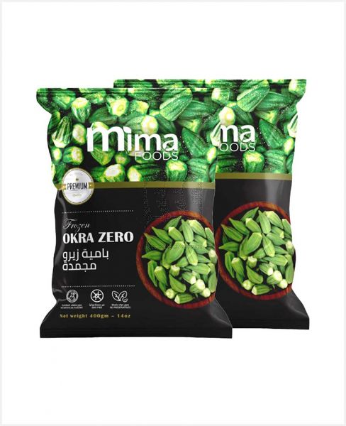 MIMA FOODS FROZEN OKRA ZERO 2X400GM