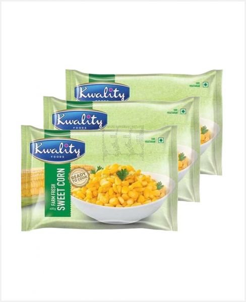 KWALITY SWEET CORN 3X400GM PROMO