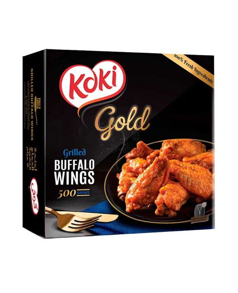 KOKI GOLD GRILLED BUFFALO WINGS 500GM