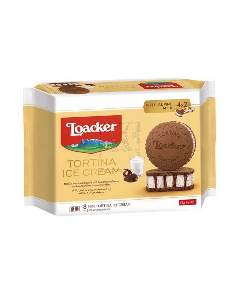 LOACKER TORTINA ICE CREAM 8PCS 450ML