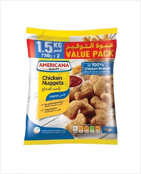 AMERICANA CHICKEN NUGGETS 1.5KG PROMO