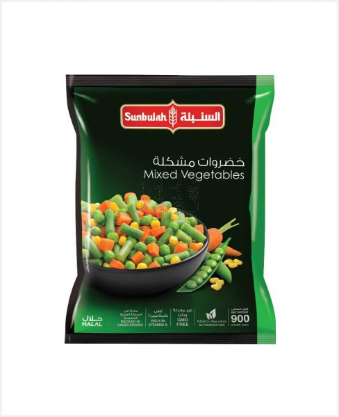 SUNBULAH MIXED VEGETABLES 900GM PROMO