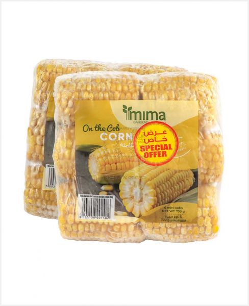 MIMA GARDENS CORN ON THE COB 2SX700GM PROMO