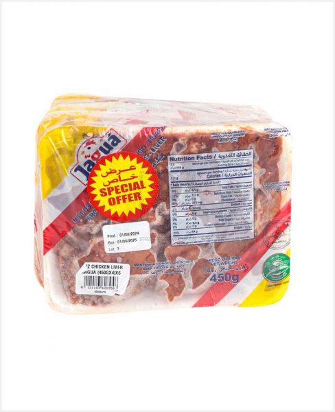 JAGUA CHICKEN LIVER 4SX450GM SPECIAL OFFER