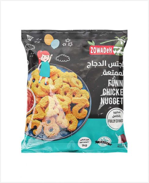 ZOWADEH CHICKEN NUGGETS FUNNY 1KG