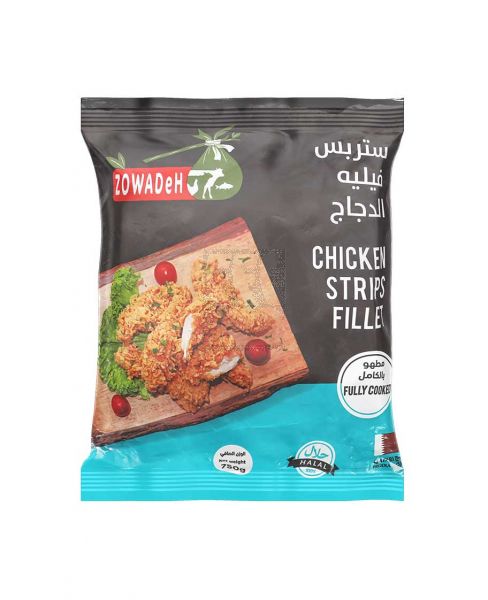 ZOWADEH CHICKEN STRIPS FILLET 750GM