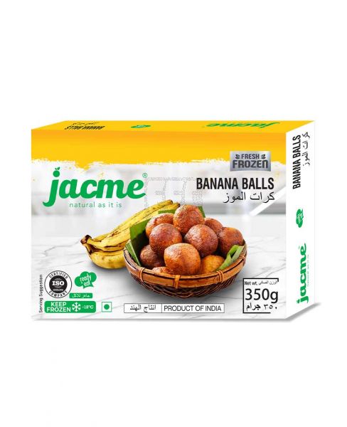 JACME FROZEN BANANA BALLS 350GM