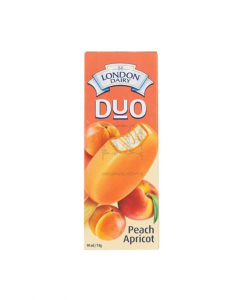 LONDON DAIRY DUO PEACH APRICOT ICE CREAM STICK 90ML