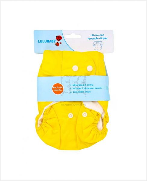 LULUBABY ALL IN ONE REUSABLE DIAPER 36889-2