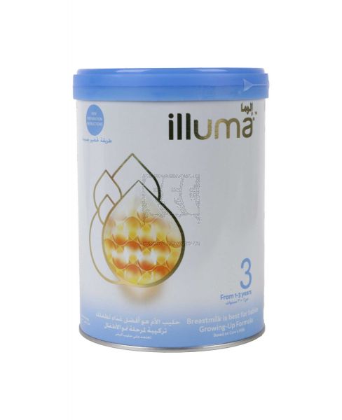 ILLUMA GROWING-UP FORMULA MILK POWDER STAGE 3 800GM