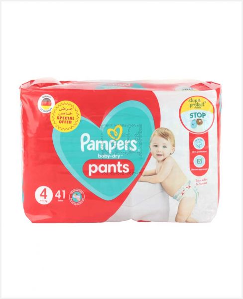 PAMPERS BABY DRY PANTS S4 41PCS