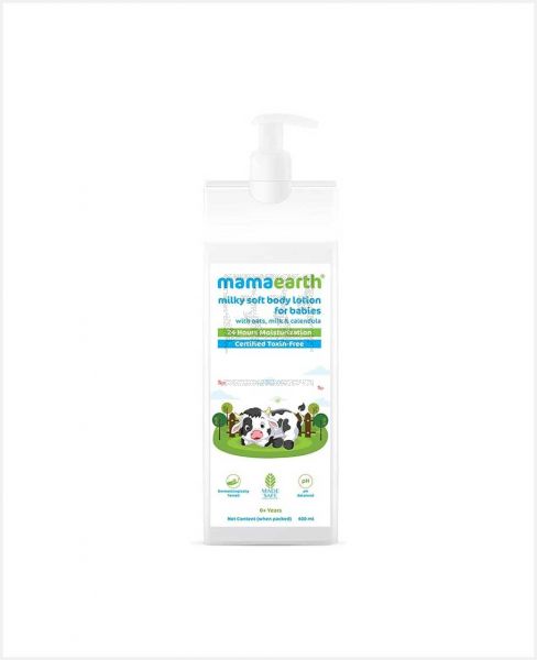 MAMAEARTH MILKY SOFT LOTION FOR BABIES 400ML