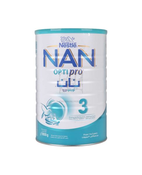 NAN OPTIPRO 3 BL PROBIOTIC FORMULA MILK 1800GM