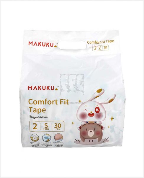 MAKUKU COMFORT FIT TAPE 2-S 4-8KG 30PCS