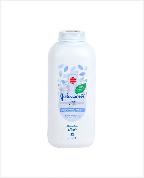 JOHNSON'S BABY POWDER 400GM