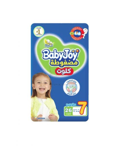 BABYJOY CULOTTE PANTS DIAPER 7 18-25KG 26PCS