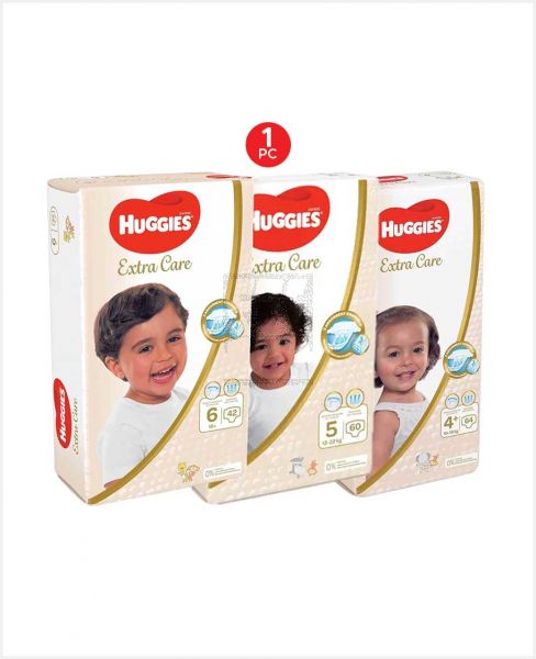 HUGGIES EXTRA CARE DIAPERS ASSORTED