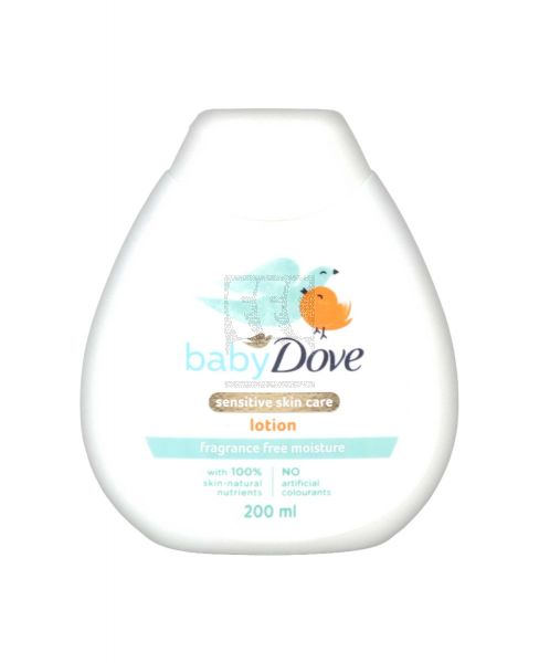 BABY DOVE FRAGRANCE FREE MOISTURE LOTION 200ML
