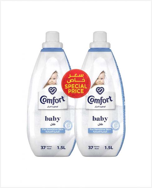 COMFORT BABY CONCENTRATED FABRIC CONDITIONER 1.5LTR @30%OFF