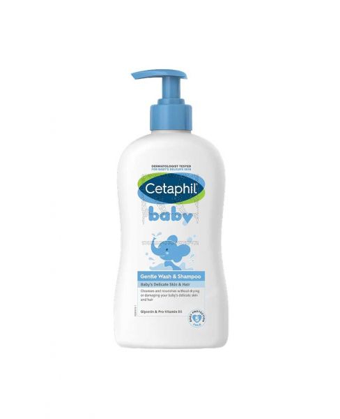 CETAPHIL BABY GENTLE WASH & SHAMPOO 400ML