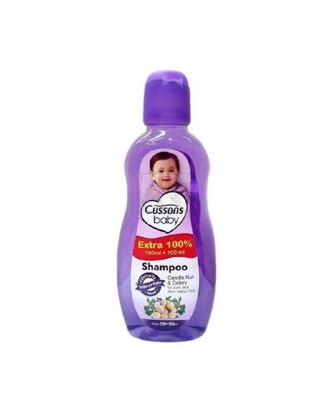 CUSSONS BABY CANDLE NUT & CELERY SHAMPOO (100ML+100ML) 200ML