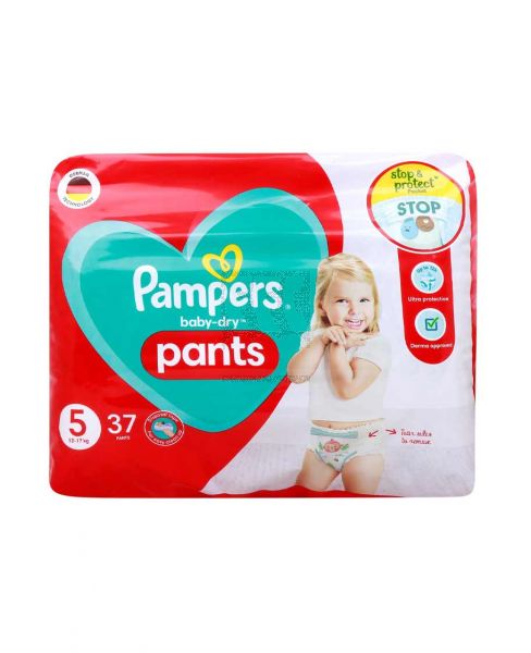 PAMPERS BABY DRY PANTS 5 12-17KG 37PCS PROMO