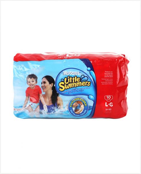 HUGGIES LITTLE SWIMMERS DIAPERS LARGE 10PCS