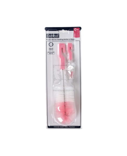 OPTIMAL BRUSH SET FOR FEEDING BOTTLE & NIPPLE OPB-1068
