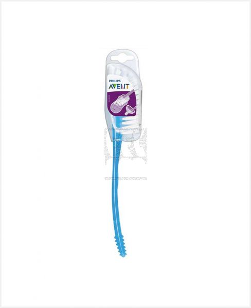 PHILIPS AVENT BOTTLE & TEAT BRUSH BLUE AV023