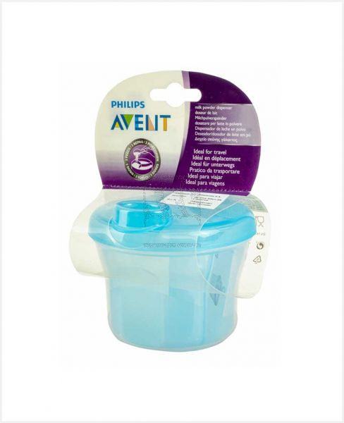 PHILIPS AVENT MILK POWDER DISPENSER BLUE AV130