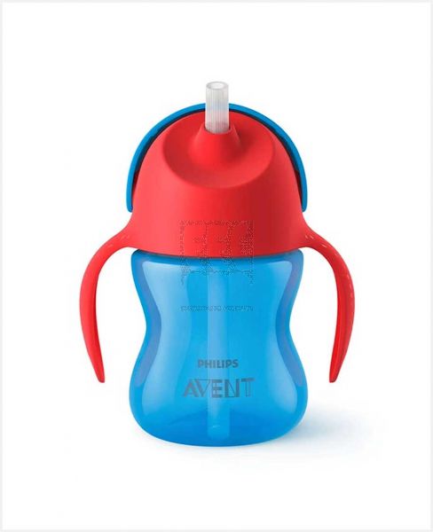 PHILIPS AVENT BENDY STRAW CUP 9M+ BOY/GIRL PA516