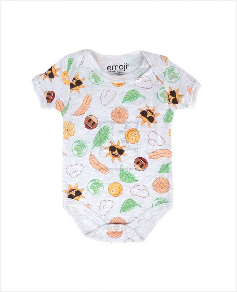 YFT B1H2 BODYSUITS BABY BOYS EMOJI 3-24MONTHS PRS/SRC-PBEMIBBS014