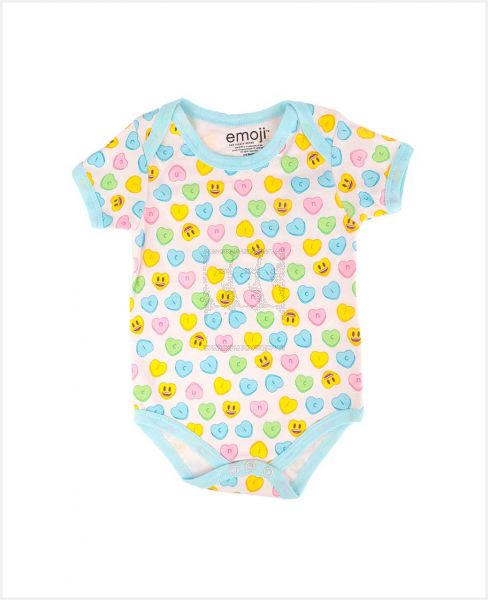 YFT B1H2 BODYSUITS BABY GIRLS EMOJI 3-24MONTHS PR S/S RC-PBEMGBS015