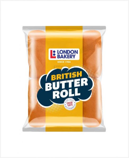 LONDON BAKERY BRITISH BUTTER ROLL 8PCS 200GM