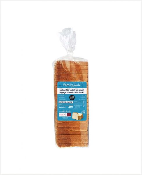 FAMILY BAKERS AGEGE CLASSIC MILK LOAF 275GM